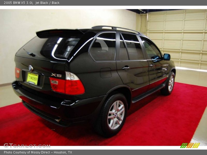 Jet Black / Black 2005 BMW X5 3.0i