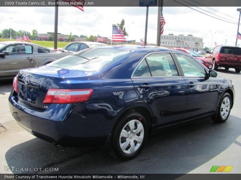 Blue Ribbon Metallic / Ash 2009 Toyota Camry LE