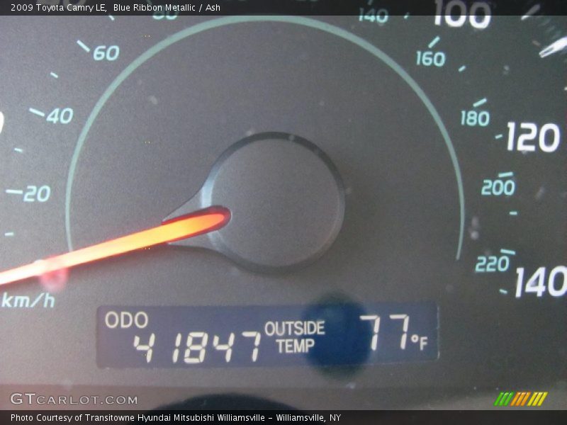 Blue Ribbon Metallic / Ash 2009 Toyota Camry LE