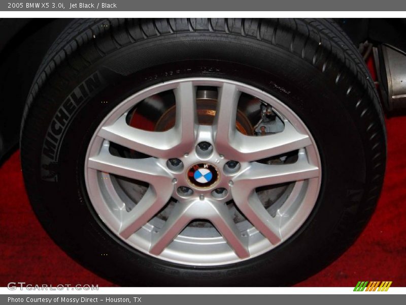 Jet Black / Black 2005 BMW X5 3.0i