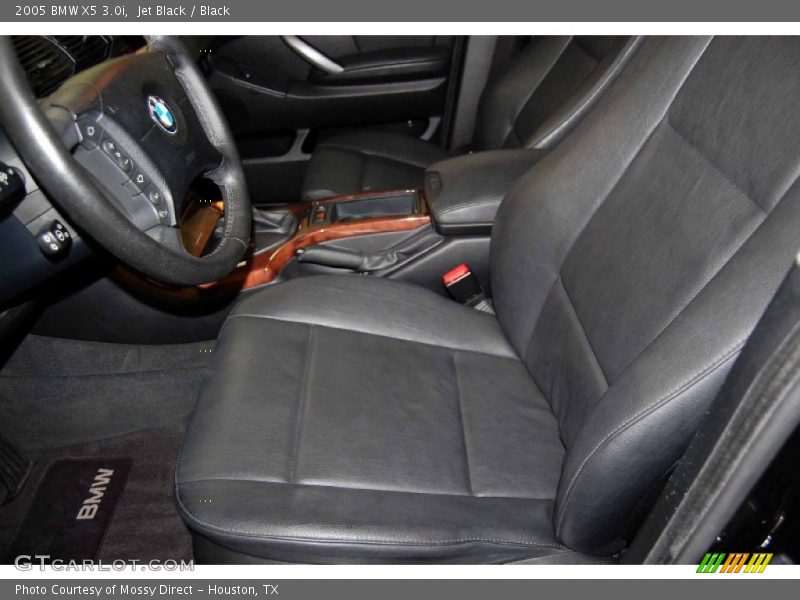Jet Black / Black 2005 BMW X5 3.0i