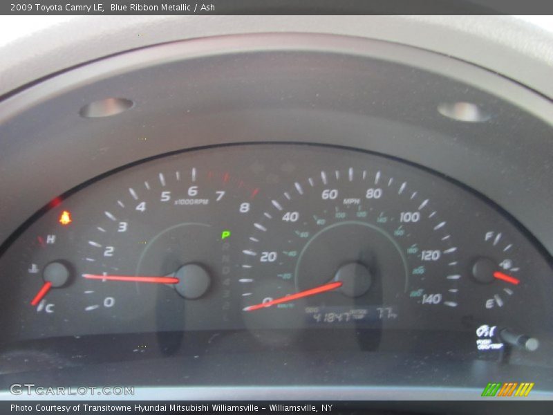 Blue Ribbon Metallic / Ash 2009 Toyota Camry LE