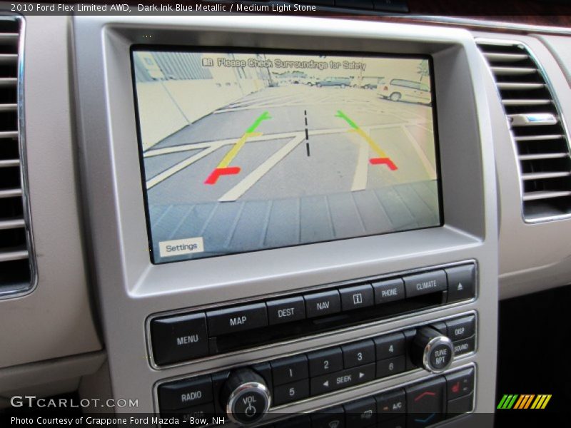 Dark Ink Blue Metallic / Medium Light Stone 2010 Ford Flex Limited AWD