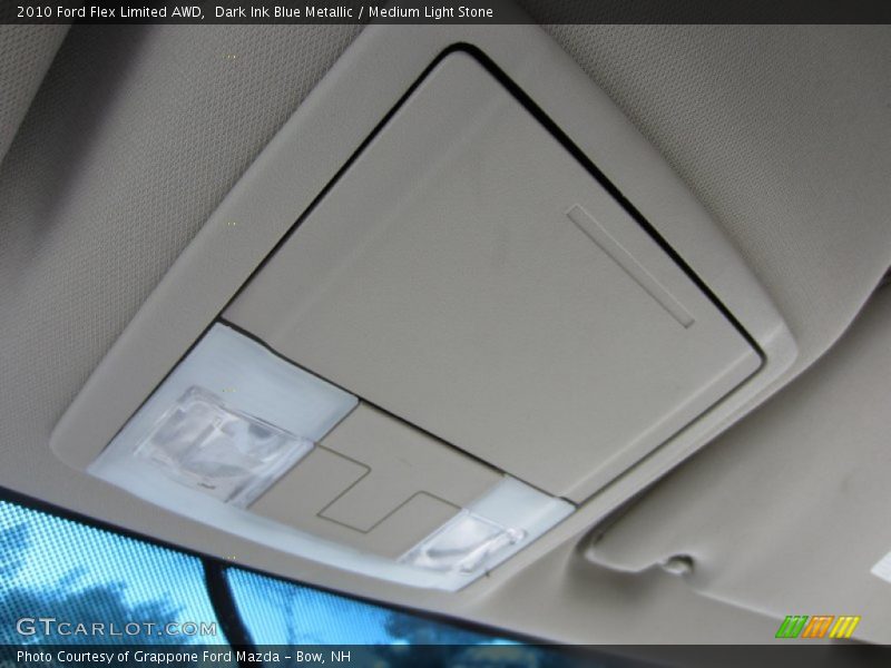 Dark Ink Blue Metallic / Medium Light Stone 2010 Ford Flex Limited AWD