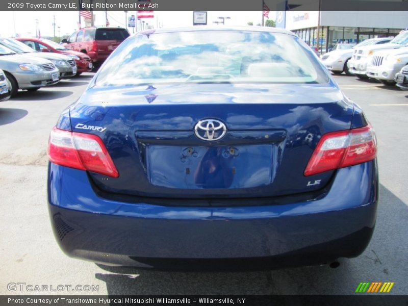 Blue Ribbon Metallic / Ash 2009 Toyota Camry LE
