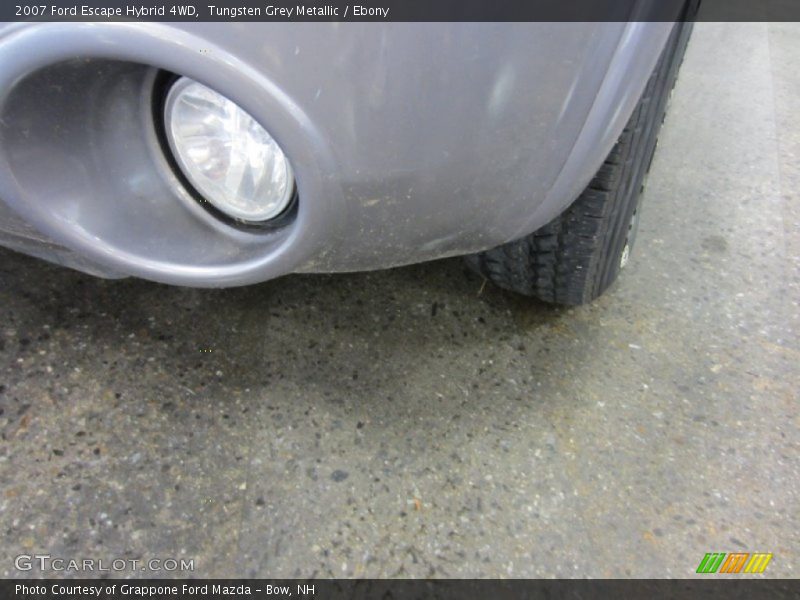 Tungsten Grey Metallic / Ebony 2007 Ford Escape Hybrid 4WD