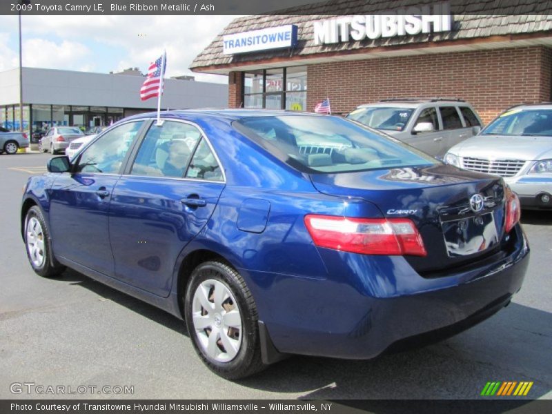 Blue Ribbon Metallic / Ash 2009 Toyota Camry LE