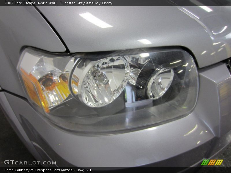 Tungsten Grey Metallic / Ebony 2007 Ford Escape Hybrid 4WD
