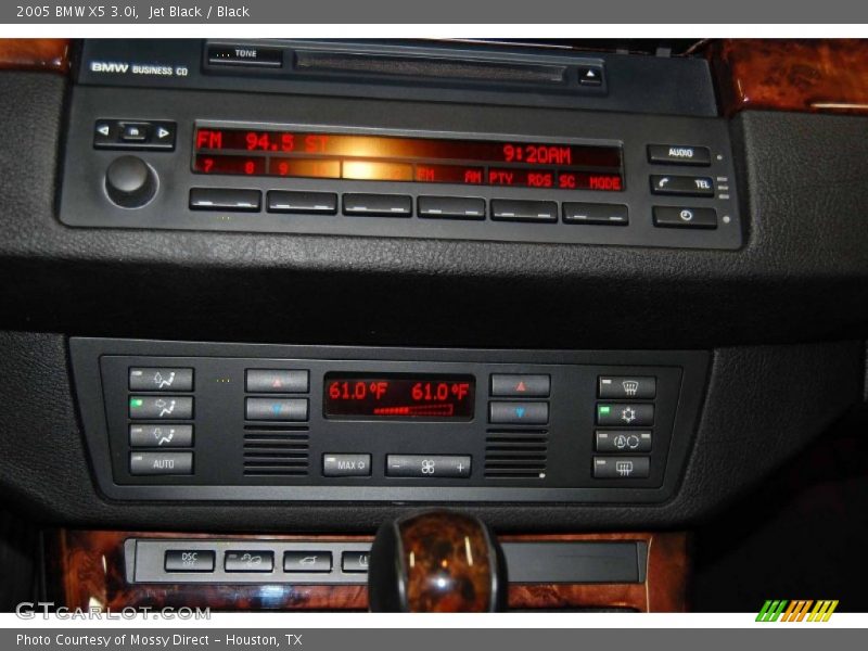 Jet Black / Black 2005 BMW X5 3.0i