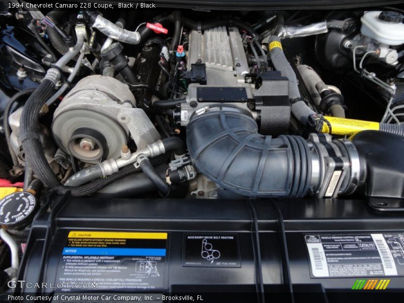  1994 Camaro Z28 Coupe Engine - 5.7 Liter OHV 16-Valve V8
