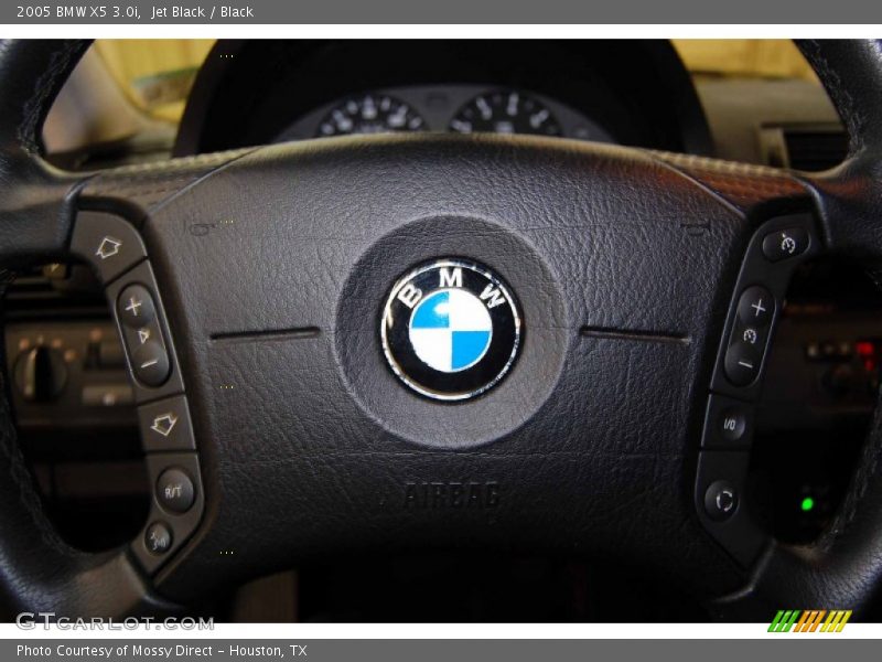 Jet Black / Black 2005 BMW X5 3.0i
