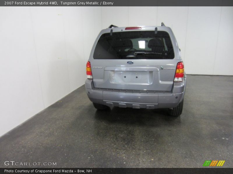 Tungsten Grey Metallic / Ebony 2007 Ford Escape Hybrid 4WD