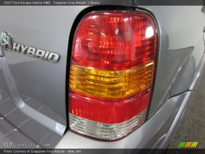 Tungsten Grey Metallic / Ebony 2007 Ford Escape Hybrid 4WD