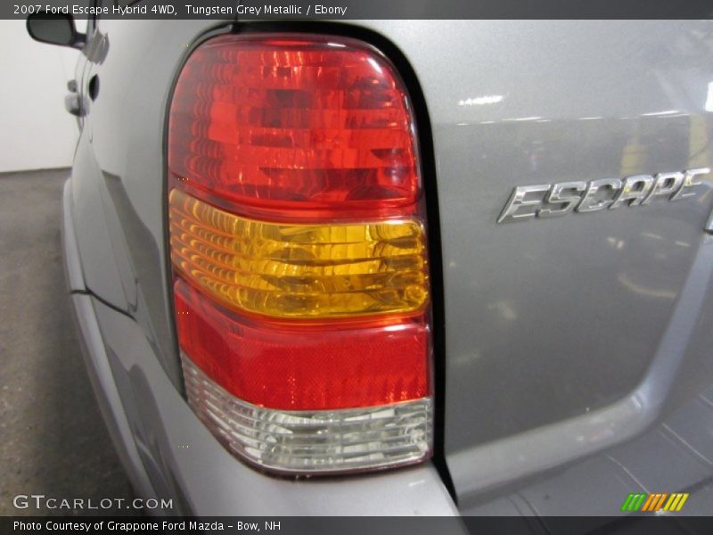 Tungsten Grey Metallic / Ebony 2007 Ford Escape Hybrid 4WD