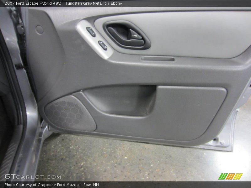 Tungsten Grey Metallic / Ebony 2007 Ford Escape Hybrid 4WD