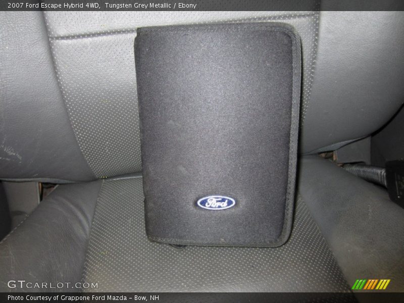 Tungsten Grey Metallic / Ebony 2007 Ford Escape Hybrid 4WD