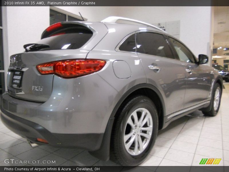 Platinum Graphite / Graphite 2010 Infiniti FX 35 AWD