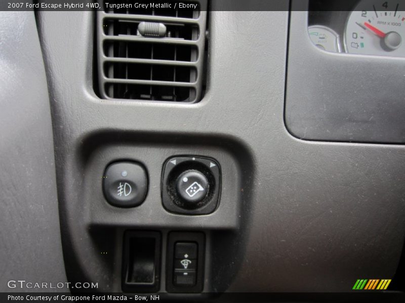 Tungsten Grey Metallic / Ebony 2007 Ford Escape Hybrid 4WD