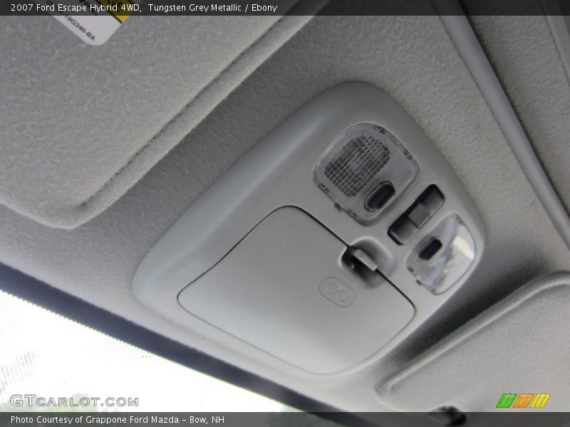 Tungsten Grey Metallic / Ebony 2007 Ford Escape Hybrid 4WD