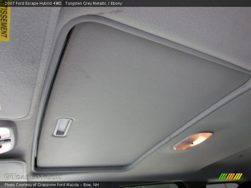 Tungsten Grey Metallic / Ebony 2007 Ford Escape Hybrid 4WD