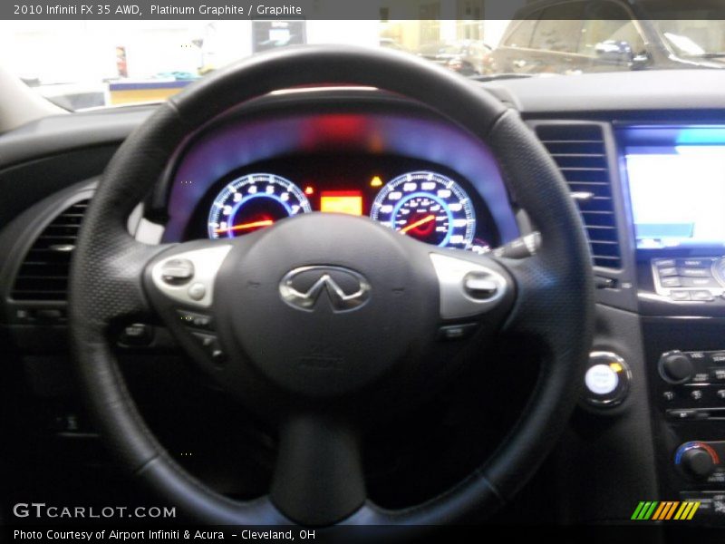 Platinum Graphite / Graphite 2010 Infiniti FX 35 AWD