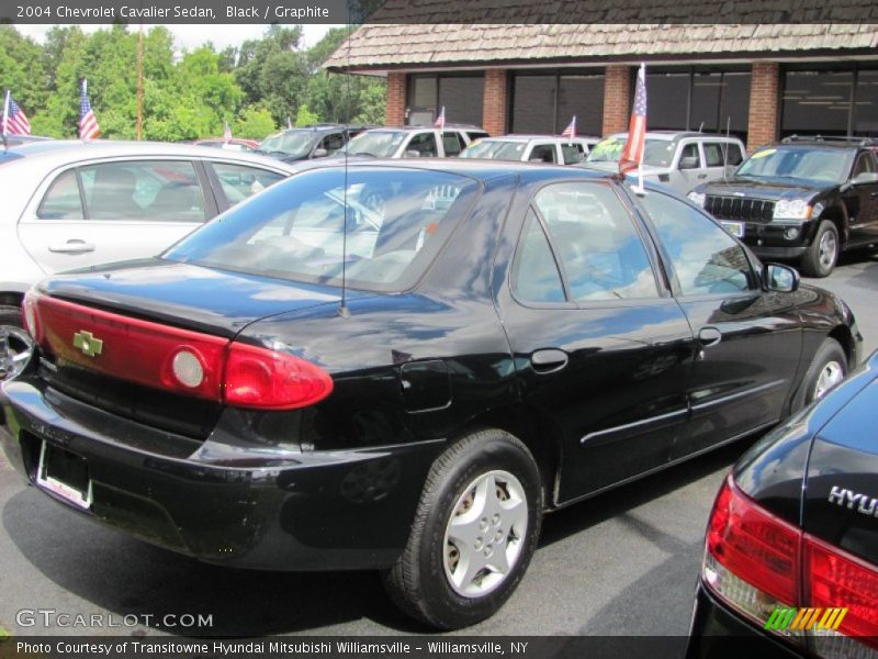 Black / Graphite 2004 Chevrolet Cavalier Sedan