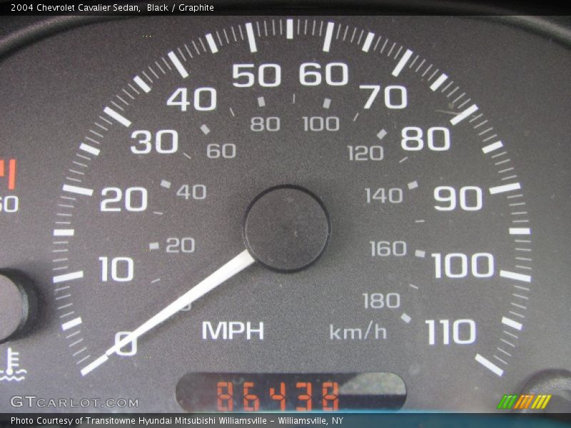 Black / Graphite 2004 Chevrolet Cavalier Sedan