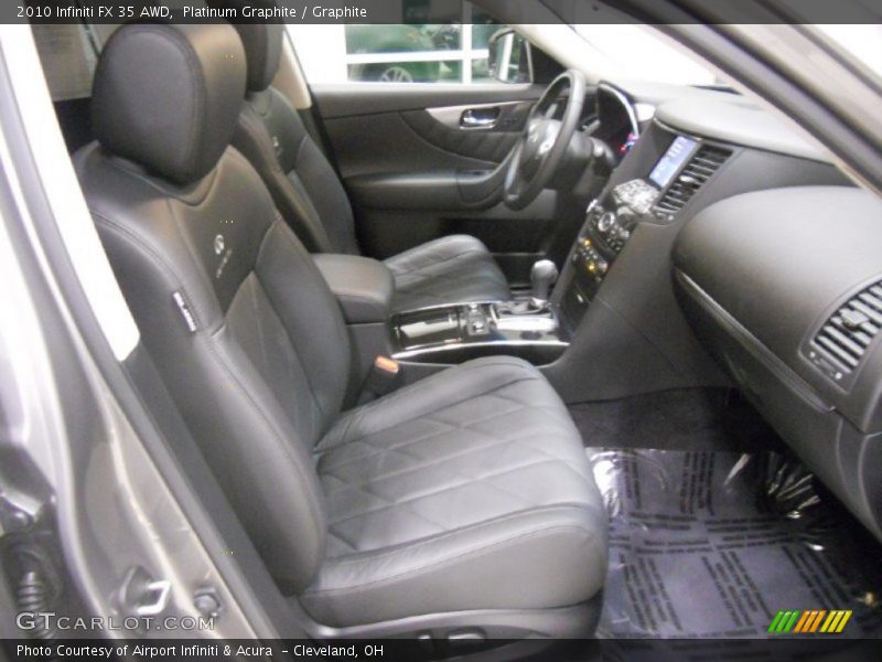 Platinum Graphite / Graphite 2010 Infiniti FX 35 AWD