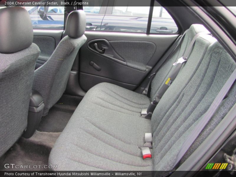 Black / Graphite 2004 Chevrolet Cavalier Sedan