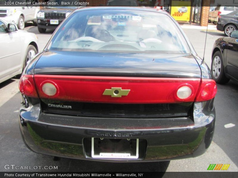 Black / Graphite 2004 Chevrolet Cavalier Sedan
