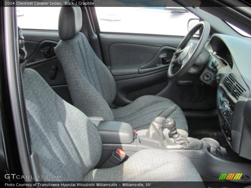 Black / Graphite 2004 Chevrolet Cavalier Sedan