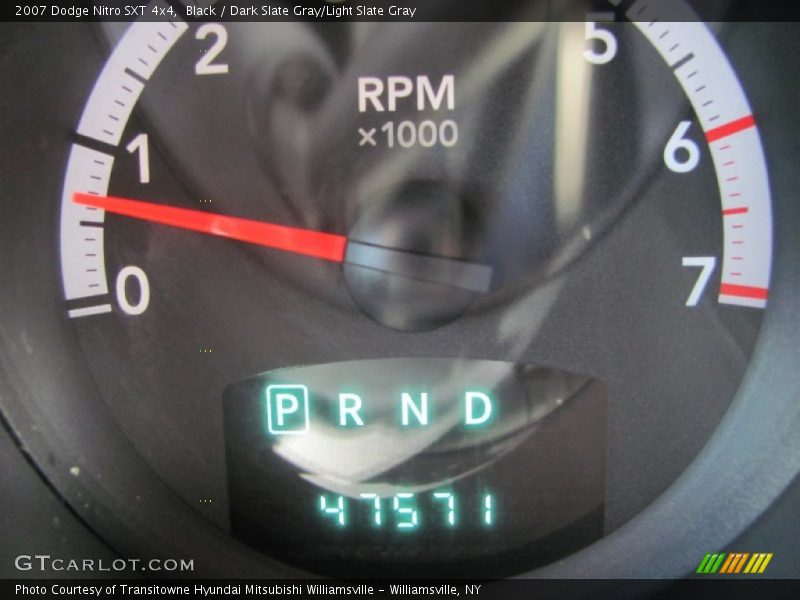 Black / Dark Slate Gray/Light Slate Gray 2007 Dodge Nitro SXT 4x4