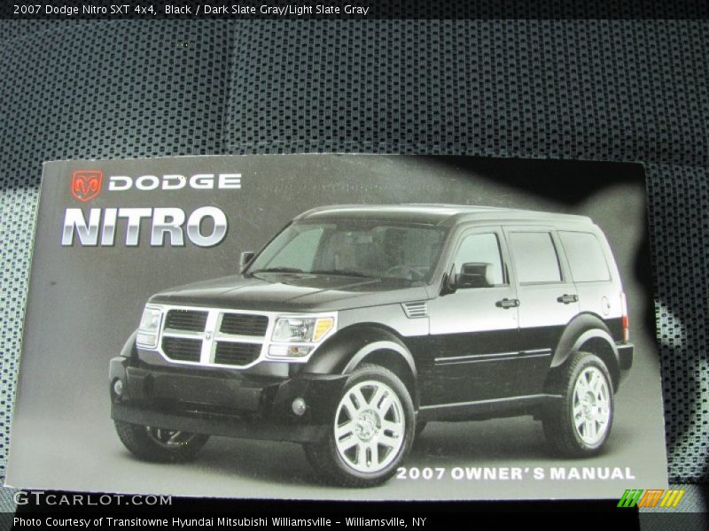 Black / Dark Slate Gray/Light Slate Gray 2007 Dodge Nitro SXT 4x4