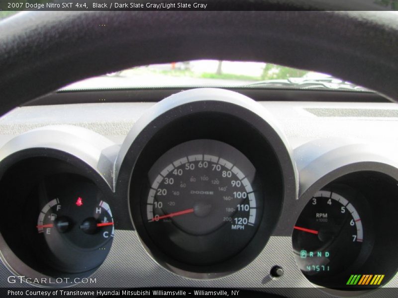 Black / Dark Slate Gray/Light Slate Gray 2007 Dodge Nitro SXT 4x4