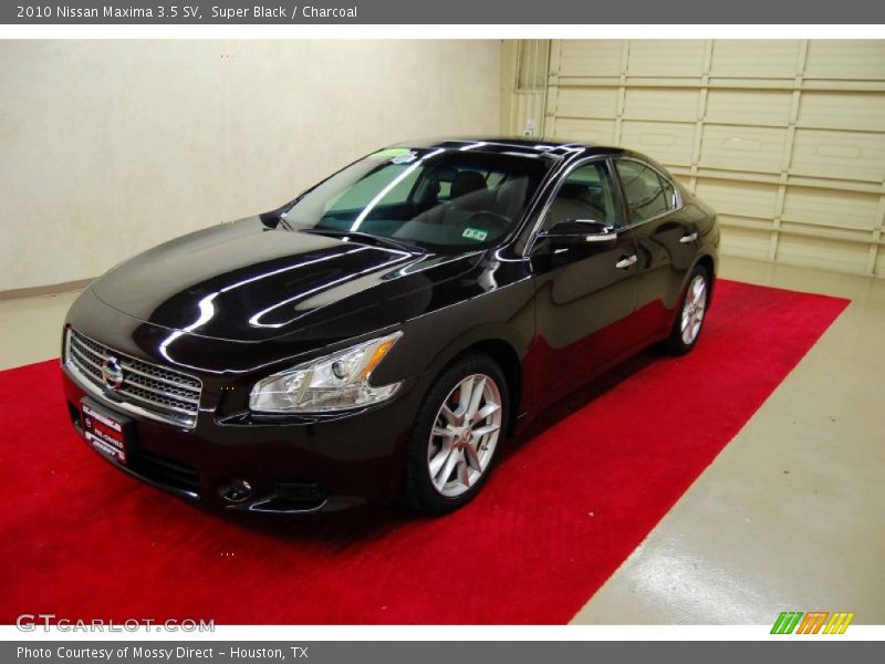 Super Black / Charcoal 2010 Nissan Maxima 3.5 SV