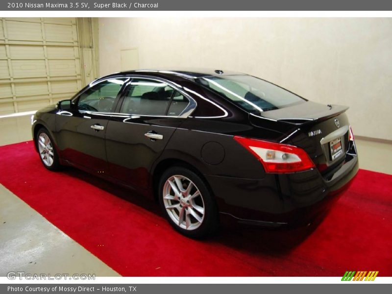 Super Black / Charcoal 2010 Nissan Maxima 3.5 SV