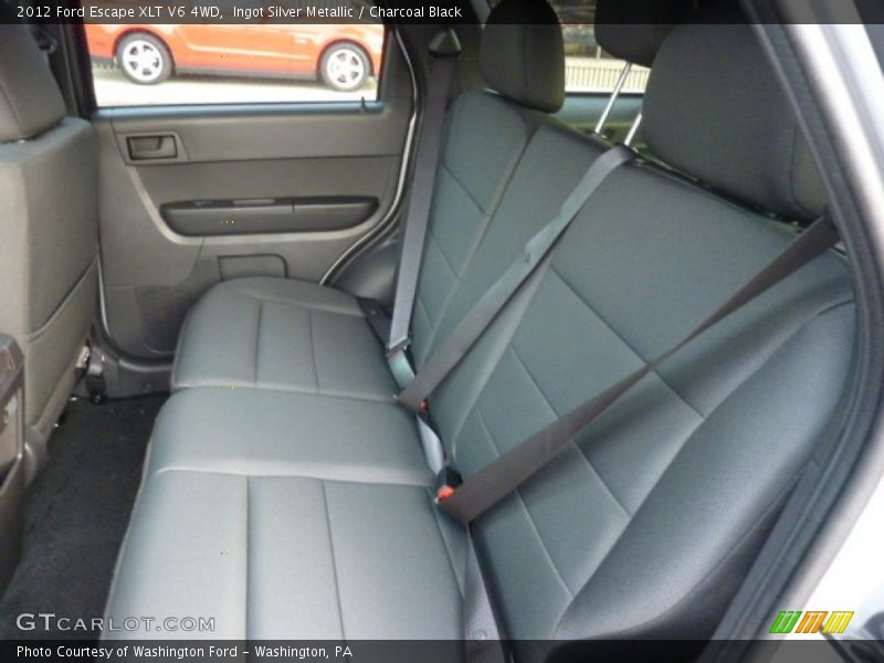  2012 Escape XLT V6 4WD Charcoal Black Interior
