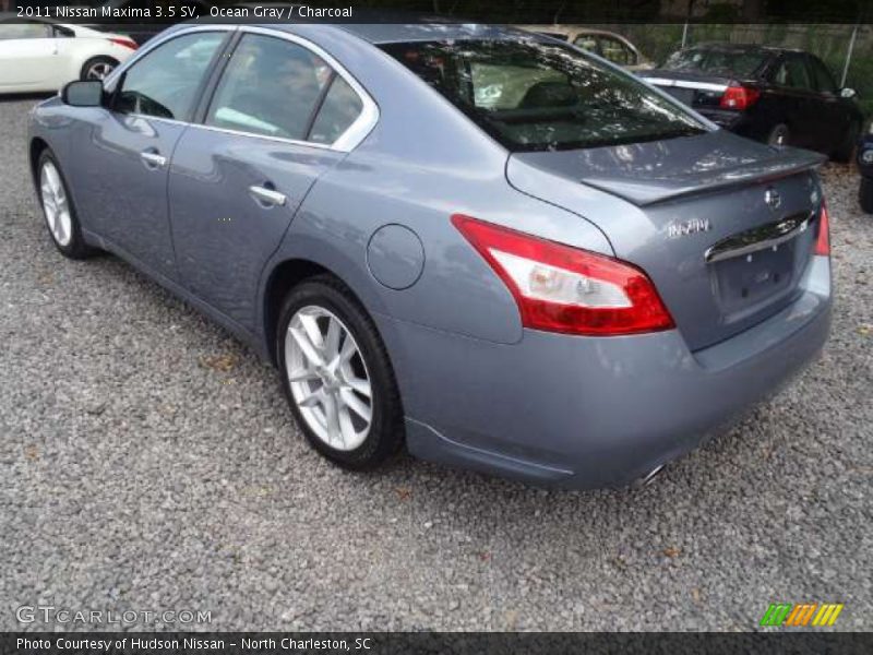 Ocean Gray / Charcoal 2011 Nissan Maxima 3.5 SV