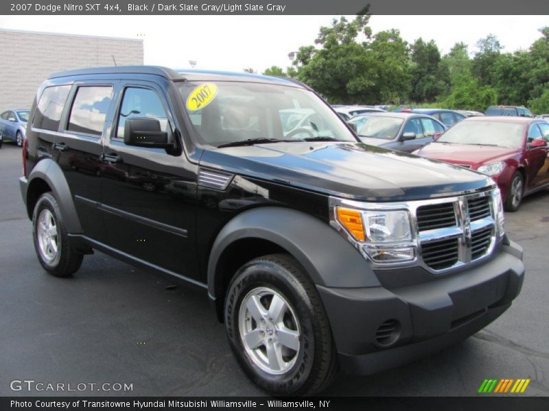 Black / Dark Slate Gray/Light Slate Gray 2007 Dodge Nitro SXT 4x4