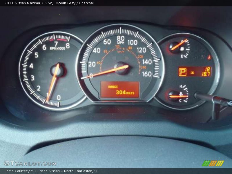 Ocean Gray / Charcoal 2011 Nissan Maxima 3.5 SV