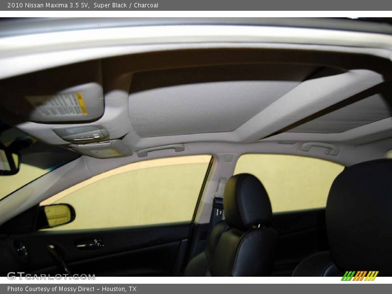 Super Black / Charcoal 2010 Nissan Maxima 3.5 SV