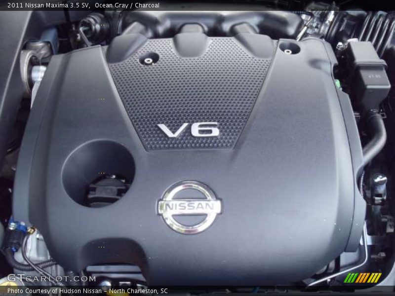 Ocean Gray / Charcoal 2011 Nissan Maxima 3.5 SV