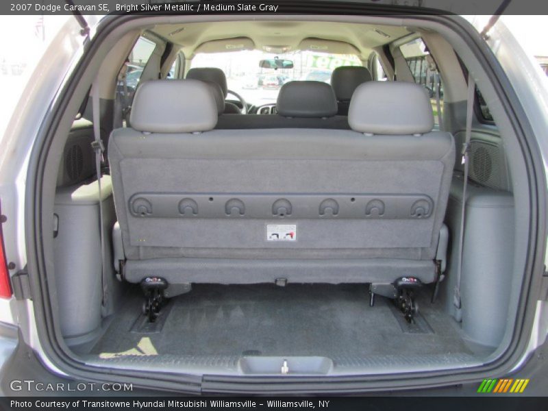 Bright Silver Metallic / Medium Slate Gray 2007 Dodge Caravan SE