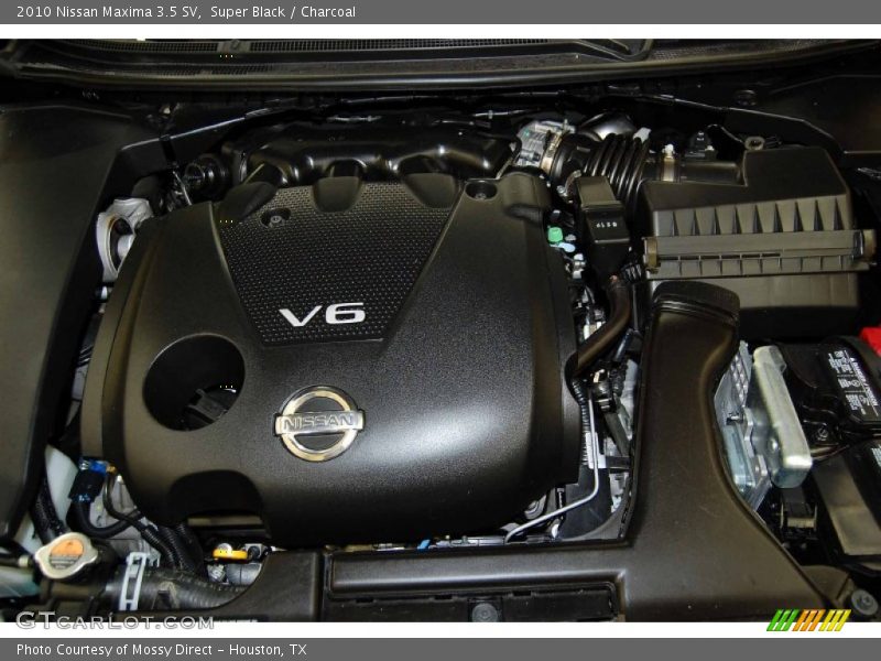 Super Black / Charcoal 2010 Nissan Maxima 3.5 SV