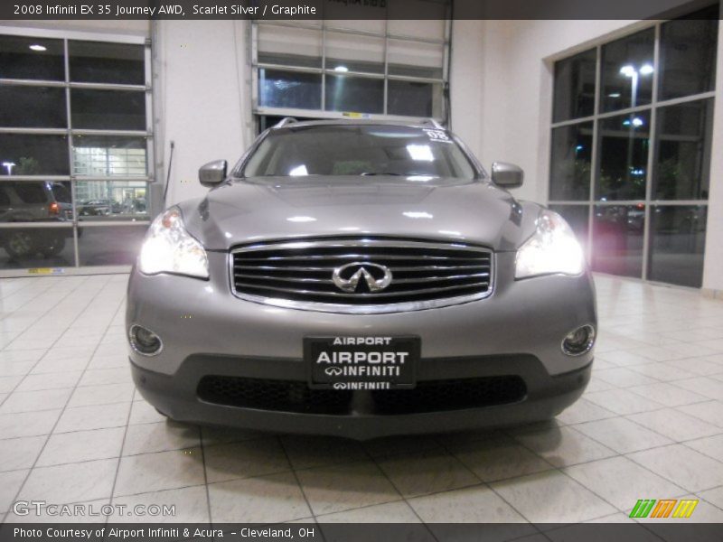 Scarlet Silver / Graphite 2008 Infiniti EX 35 Journey AWD