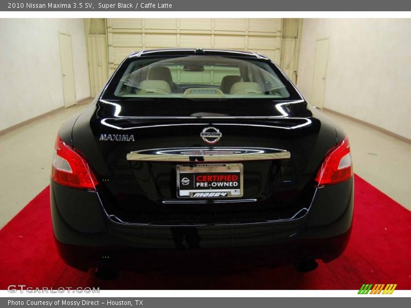 Super Black / Caffe Latte 2010 Nissan Maxima 3.5 SV