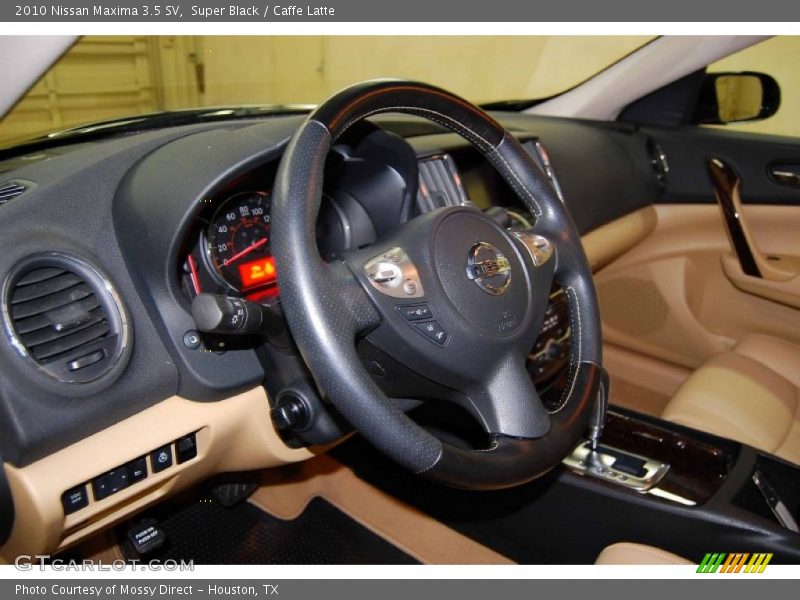 Super Black / Caffe Latte 2010 Nissan Maxima 3.5 SV