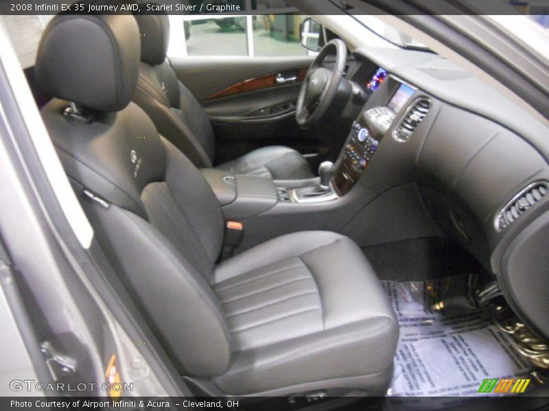 Scarlet Silver / Graphite 2008 Infiniti EX 35 Journey AWD