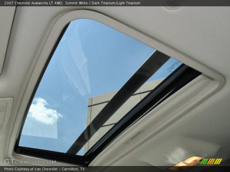 Summit White / Dark Titanium/Light Titanium 2007 Chevrolet Avalanche LT 4WD