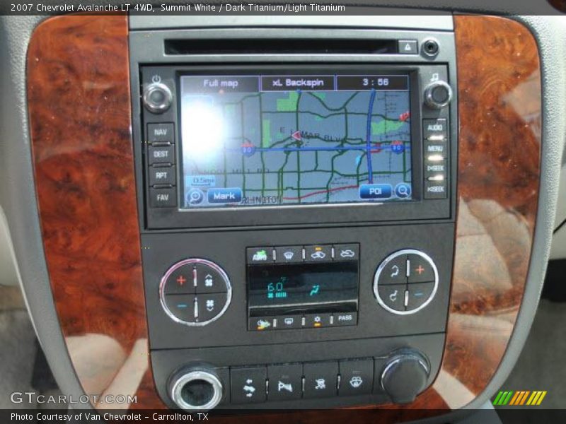 Navigation of 2007 Avalanche LT 4WD